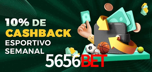 10% de bônus de cashback na 5656Bet
